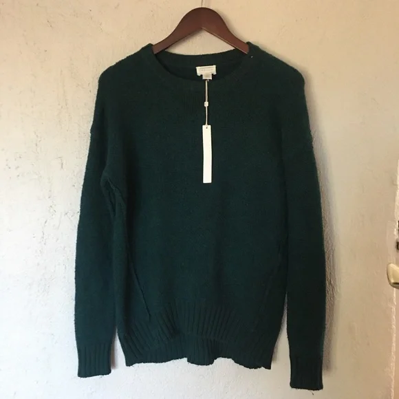 Caslon Teal Cozy Pullover Sweater - Picture 1 of 8